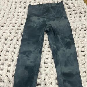 Lululemon Leggings High Rise Tie Dye size 02